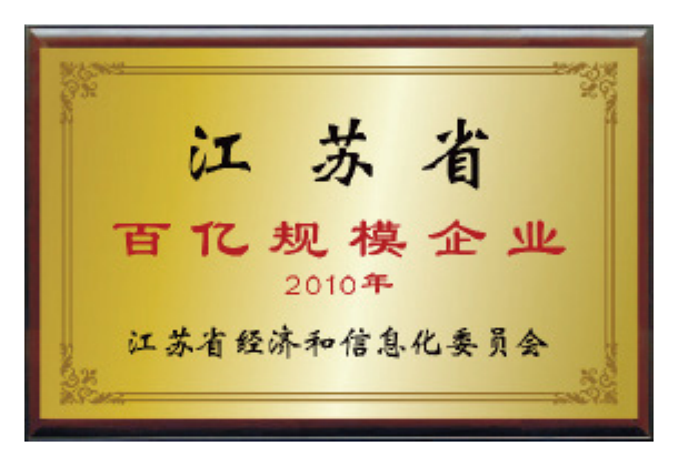Jiangsu Province 100 Billion-Scale Enterprise
