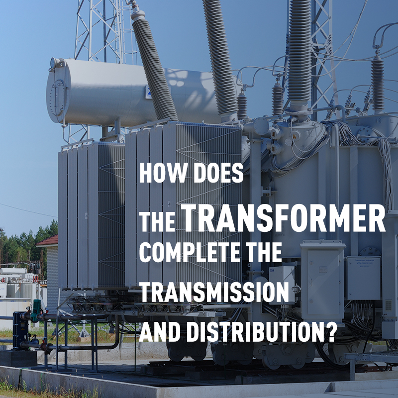 ¿Cómo realiza el transformador la transmisión y distribución de energía?